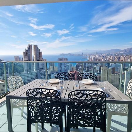 Appartement Skyline 18 Terraza Privada Con Impresionantes Vistas Al Mar à Benidorm Extérieur photo