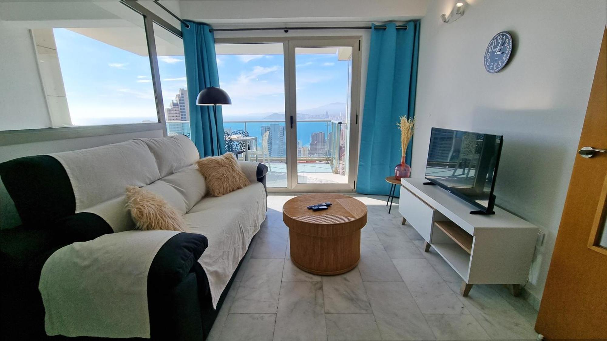 Appartement Skyline 18 Terraza Privada Con Impresionantes Vistas Al Mar à Benidorm Extérieur photo